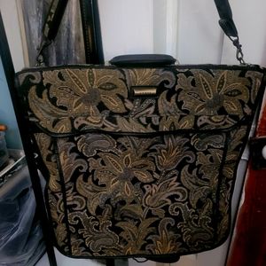 COPY - Verdi Floral Garment Luggage Suitcase! Like New!
